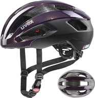 Kask rowerowy UVEX Rise CC - r. 52-56 cm, plum
