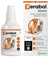 Vetoquinol Kerabol biotin 20 ml na linienie