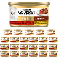 Gourmet Gold Karma dla kotów Casserole z wołowiną