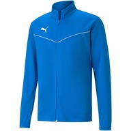 Bluza męska Puma teamRISE Training Poly Jacket niebieska 657392 02 Bluza mę