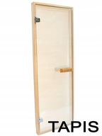 Polskie drzwi do sauny ST-2 Przezroczyste 64 x 185