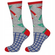 Ponožky detské farebné SOXO GOOD STUFF bavlnená geometria