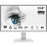 Monitor 23,8" MSI PRO MP243XW| 1920x1080 (FHD) |100Hz| 1ms| IPS LED | biały