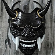 Halloweenska japonská maska vraha
