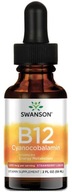 SWANSON WITAMINA B12 B-12 w płynie KROPLE nerwowy