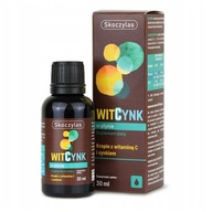 Skoczylas WitZinok v tekutine Vitamín C a Zinok 30 ml