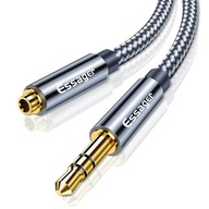 Mocny Kabel Aux Audio Mini Jack 3.5mm 5m przedłużacz ESSAGER do słuchawek