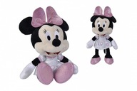 Simba Plyšový maskot Disney D100 Platinová kolekcia Minnie 25 cm