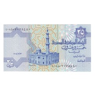 Banknot, Egipt, 25 Piastres, 2005, 2005-05-13, KM: