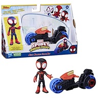 Hasbro Marvel SPIDEY AND HIS AMAZING FRIENDS MILES MOTORCYCLE