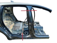 threshold right pillar B central FORD S-MAX MK2 LAK: UF (15-19)