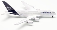 Model lietadla Airbus A380 Lufthansa 1:500 D-AIMK