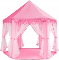 Namiot Domek dla dziecka Zamek dla księżniczki różowy do domu i ogrodu