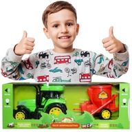 Traktor Detská HRAČKA Super darček pre batoľa Poľnohospodárske vozidlo FARMA