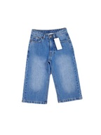 Nowość - Spodenki - dłuższe - jeans - rozmiar 122/128