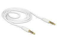 KABEL AUDIO MINIJACK 3.5MM M/M 4 PIN 1M DELOCK