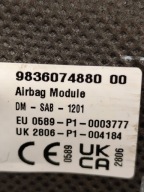 OPEL MOKKA II B Airbag Sitz links 9836074880