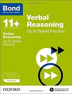 Bond 11+: Verbal Reasoning: Up to Speed Papers: