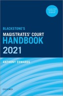 Blackstone s Magistrates Court Handbook 2021