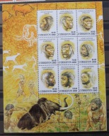Üzbegisztán 2002 - Mi Ark. 442-50** Emberi ősök