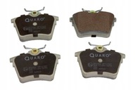 Quaro QP4462 Sada brzdových doštičiek, kotúčové brzdy