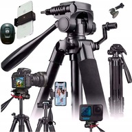 Wysoki Statyw Fotograficzny 168 cm Kamery aparatu Lustrzanki Telefonu GoPro
