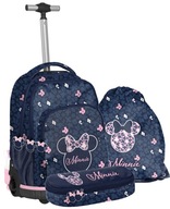 Školský batoh na kolieskach aktovka Minnie Mouse