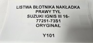 modanatura parafango Destra posteriore SUZUKI IGNIS III 2016