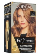 LOREAL Preference naturalny średni blond nr 7