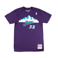 Tričko Mitchell Ness NBA Utah Jazz Name & Number Tee Karl Malone - L