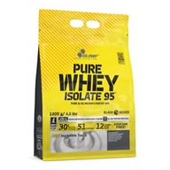 OLIMP PURE WHEY ISOLATE 95 1800g BIELKOVINY VITAMINY MINERÁLY IZOLÁT ČOKOLÁDA