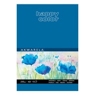 Blok akwarelowy, A3 10 ark. 250g Happy Color