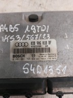 control unit computer of the engine AUDI A4 B5 1.9TDI 038906018BF 0281001765 BOSCH