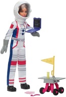 BARBIE LALKA Astronautka + akcesoria HRG45