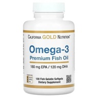 California Gold Nutrition Omega-3 prémiový rybí olej
