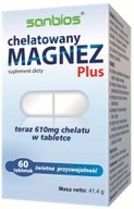 SANBIOS Magnez Chelat Plus 60 tabletek