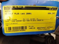 engine CHG VW GOLF VI GOLF plus TOURAN and CADDY III 1.6 8V FSI unprotected pillar