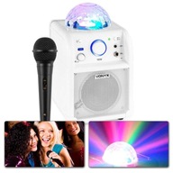 Głośnik BLUETOOTH KARAOKE USB LED KULKA+ mikrofon