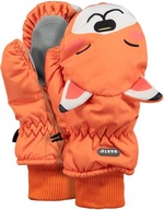 BARTS Detské rukavice Nylon Mitts 3d Orange 3