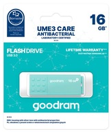 Pendrive antybakteryjny GOODRAM 16GB UME3 CARE 3.0