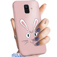 ETUI DO SAMSUNG GALAXY A6 2018 WZORY KRÓLIK ZAJĄC BUNNY OBUDOWA POKROWIEC