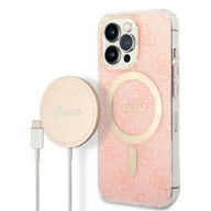 Zestaw Guess GUBPP13XH4EACSP Case+ Charger iPhone