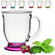 ÜVEG BÖGRE 400 ML 1 DB BÖGRE KÁVÉ FÜLLEL TEA GYÓGYNÖVÉNYEK ALJA SZÍNES