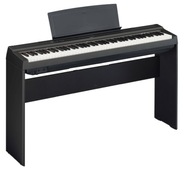 YAMAHA P125A BK + L125B CZARNE STAGE PIANO PIANINO ZE STATYWEM 88 KLAWISZY