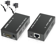 EXTENDER KONWERTER HDMI na LAN PO SKRĘTCE RJ45 60M Z POLSKi