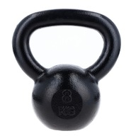 KETTLEBELL ODWAŻNIK DO ĆWICZEŃ KETTLE HANTLA HANTEL ŻELIWNY FITNESS 8KG