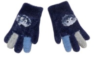 Rękawiczki zimowe dziecięce futerkowe 15 cm