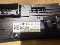 AUDI A6 C7 LIFT PANEL des lüfters klimaanlage 4G0820043CC