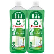 Frosch Bio Spirit Tekutý prostriedok na umývanie skiel Zrkadlá Skladom 2x1000ml