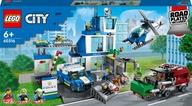 LEGO City Posterunek policji 60316 + LEGO City Motocykl policyjny 60392